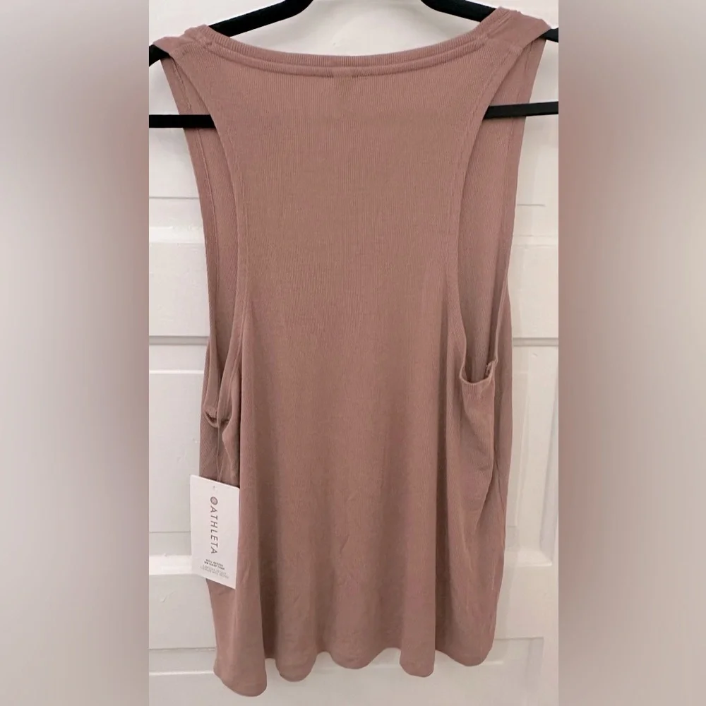 Athleta Well Rested Rib Sleep Tank M - Picture 2 of 5